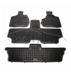 Pasvorm Rubber automatten voor Chrysler Voyager 7-zits 2001-2006