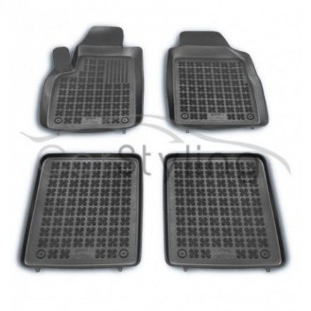 Pasvorm Rubber automatten voor Fiat Panda 2003-2012