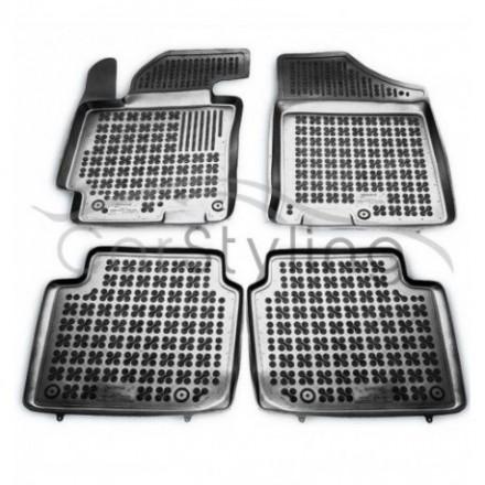 Pasvorm Rubber automatten voor Hyundai Elantra 2010-heden