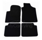 Luxe Velours pasvorm automatten Fiat 500/500 C 2007-2013