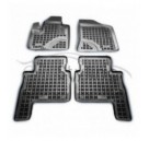 Pasvorm Rubber automatten voor Hyundai Santa Fe 2007-2012