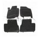 Pasvorm Rubber automatten voor Peugeot 207 met uitsparing brandblusser 2006-heden