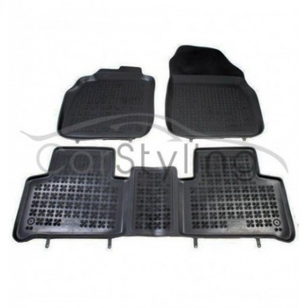 Pasvorm Rubber automatten voor Renault Scenic II Grand 2003-2009