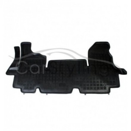 Pasvorm Rubber automatten voor Renault Master met hakstuk 2003-2010