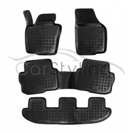 Pasvorm Rubber automatten voor Seat Alhambra 7-zits 2010-heden