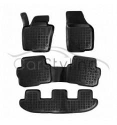 Pasvorm Rubber automatten voor Seat Alhambra 7-zits 2010-heden