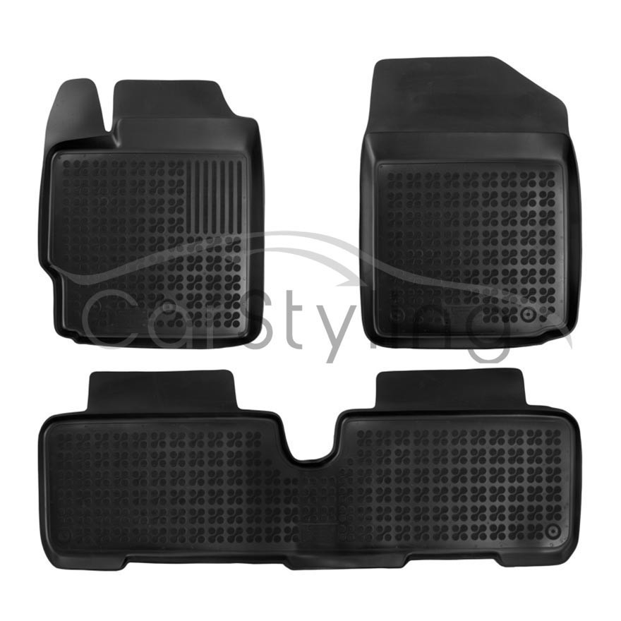 Rubber automatten Toyota Yaris Rubber automat Toyota Yaris Rubber