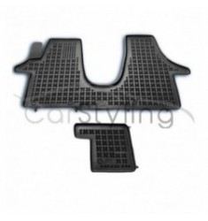 Pasvorm Rubber automatten voor Volkswagen Transporter T5/T6 Multivan 2-delig 2003-heden