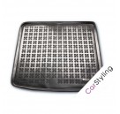 Pasvorm Rubber kofferbakmat Volkswagen Touran III 5 zits lage kofferbakvloer vanaf 2015
