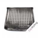 Pasvorm Rubber kofferbakmat Volkswagen Touran III 5/7 zits hoge kofferbakvloer vanaf 2015