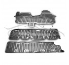 Pasvorm Rubber automatten voor Fiat Talento 9-zits (3 rijen) 2016-heden