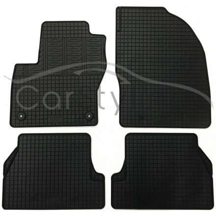 Pasvorm All Weather Rubber automatten voor de Ford Focus III 2011-heden