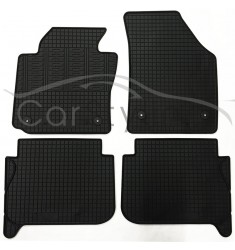 Pasvorm All Weather Rubber automatten voor de Volkswagen Touran 2003-heden