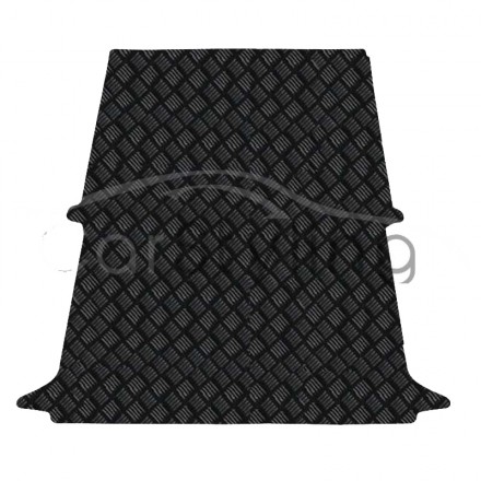 Laadvloermat Nissan NV 200 van rubber met schuifdeur 2010-heden Laadvloermat Nissan NV 200 van rubber met schuifdeur 2010-heden
