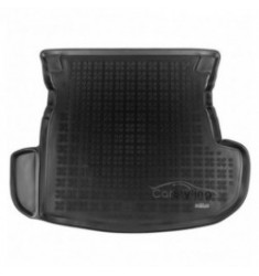Rubber kofferbakmat Mitsubishi Outlander met reservewiel onder de auto 2012-heden
