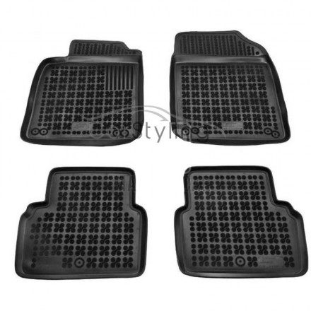Pasvorm Rubber automatten voor Saab 9-3 vanaf 2002