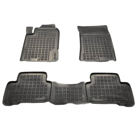 Pasvorm Rubber automatten voor SsangYong Rexton W vanaf 2012
