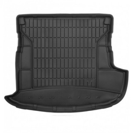 Multifunctionele Rubber kofferbakmat Mitsubishi Outlander III met reservewiel onder de auto vanaf 2012