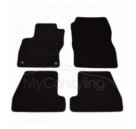 Luxe Velours pasvorm automatten Ford Focus 5-drs 2014-heden (2-fix)