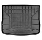 Multifunctionele Rubber kofferbakmat Volkswagen Tiguan I hoge vloer met reservewiel 2007-2015