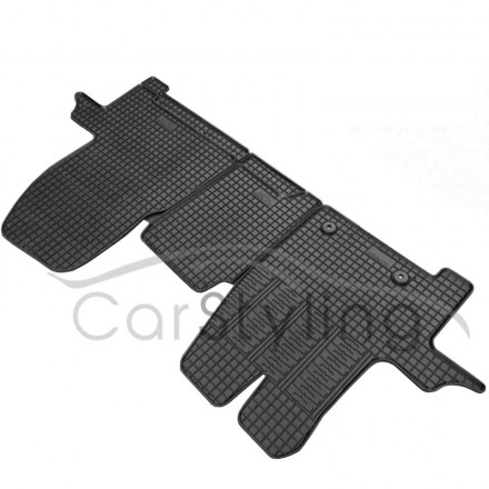Pasvorm All Weather Rubber automatten voor de Ford Tourneo Custom 2012-heden 1e rij