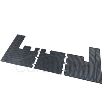 Pasvorm All Weather Rubber automatten voor de Ford Tourneo Custom 2012-heden 2e rij