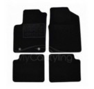 Luxe Velours pasvorm automatten Ford Ka 2012-heden