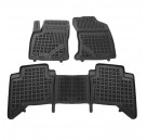 Pasvorm Rubber automatten voor Toyota Hilux 4-deurs 2015-heden