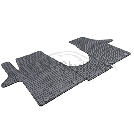 Pasvorm All Weather Rubber automatten voor de Volkswagen Transporter T6 Multivan 2015-heden