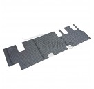 Pasvorm All Weather Rubber automatten voor de Volkswagen Transporter T5/T6 Multivan 3e rij