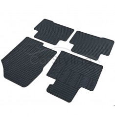 Pasvorm All Weather Rubber automatten voor de Hyundai Santa Fe 2012-heden