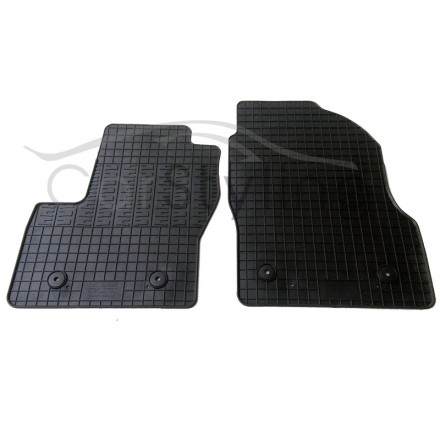 Pasvorm All Weather Rubber automatten voor de Ford Connect 2-drs bestelauto vanaf 2017