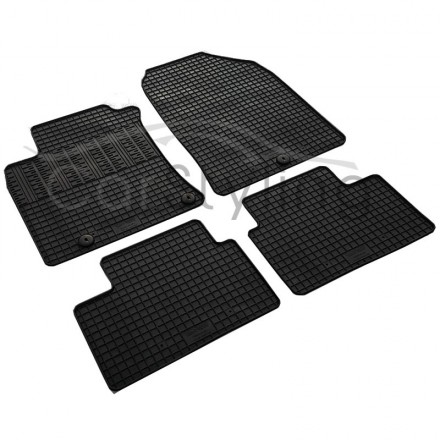 Pasvorm All Weather Rubber automatten voor de Hyundai i30 vanaf 2017