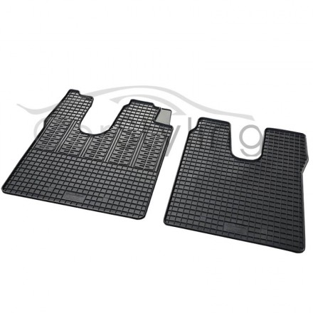 Pasvorm All Weather Rubber automatten voor de MAN TGS vanaf 2007