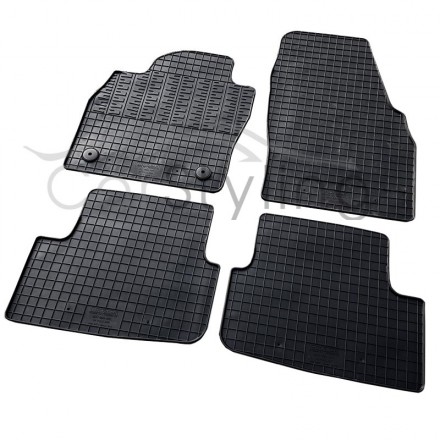 Pasvorm All Weather Rubber automatten voor de Volkswagen Polo Mk6 vanaf 2017