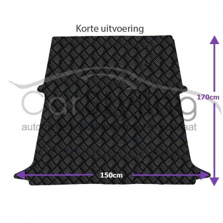 Laadvloermat Mercedes Citan korte uitvoering 2012-2024