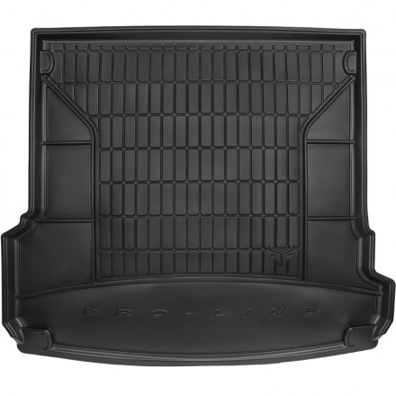 Multifunctionele Rubber kofferbakmat Audi Q7 II 5/7 zits (3e rij ingeklapt) vanaf 2015