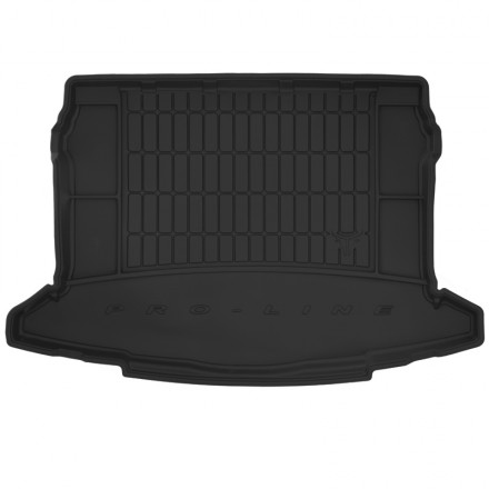 Multifunctionele Rubber kofferbakmat Skoda Karoq met flappen aan zijkant vanaf 2017
