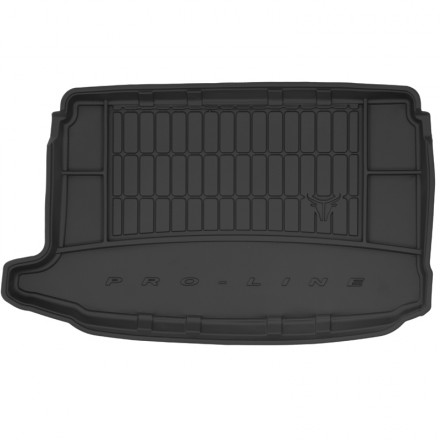 Multifunctionele Rubber kofferbakmat Volkswagen Polo IV Hatchback hoge vloer kofferbak 2001-2009