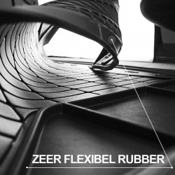 Multifunctionele rubber kofferbakmat | Ford Fiesta MK VII 5 deur | vanaf 2017