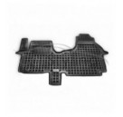 Pasvorm Rubber automatten voor Opel Vivaro voormat met hakstuk 2014-heden (Stoel bank)