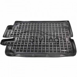 Rubber kofferbakmat Landrover Discovery 7-persoons 3e rij neergeklapt 2017-heden