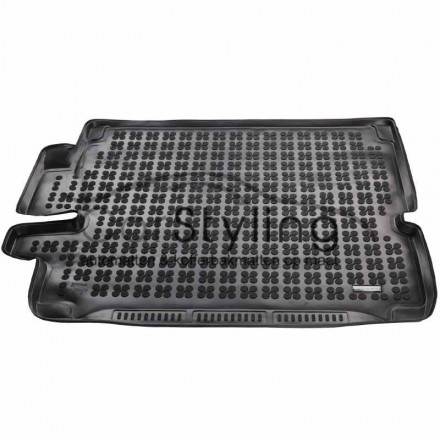 Rubber kofferbakmat Landrover Discovery 7-persoons 3e rij neergeklapt 2017-heden Rubber kofferbakmat Landrover Discovery 7-persoons 3e rij neergeklapt 2017-heden