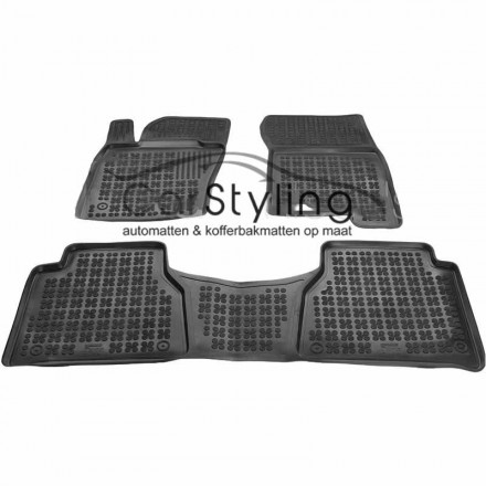 Rubber automatten Mercedes X-Klasse 2017-heden Rubber automatten Mercedes X-Klasse 2017-heden