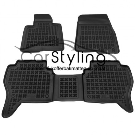 Rubber automatten Mitsubishi Montero 1999-2006 Rubber automatten Mitsubishi Montero 1999-2006