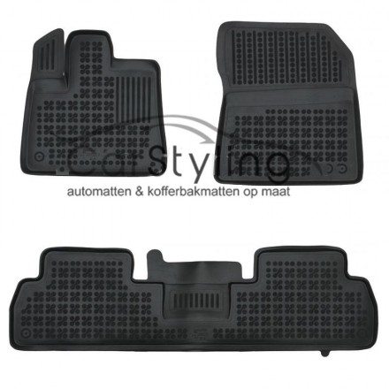 Rubber automatten Peugeot Rifter 5-zits 2018-heden Rubber automatten Peugeot Rifter 5-zits 2018-heden