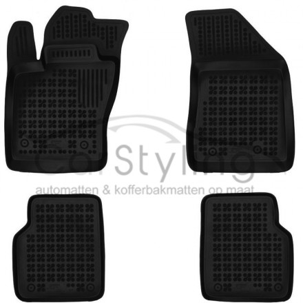 Rubber automatten Jeep Compass 2017-heden Rubber automatten Jeep Compass 2017-heden