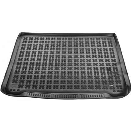 Rubber kofferbakmat Ford Focus Station met thuiskomer 2018-heden Rubber kofferbakmat Ford Focus Station met thuiskomer 2018-heden
