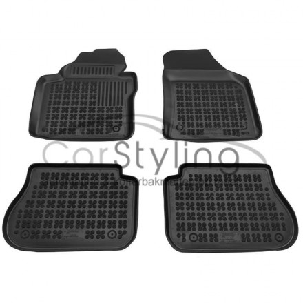 Pasvorm Rubber automatten voor Volkswagen Caddy 5-zits personenauto 11/2003-heden