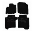 Luxe Velours pasvorm automatten Honda Jazz 11/2008-2015